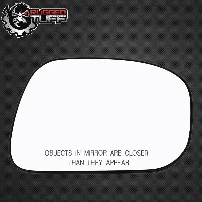 Rugged TUFF Passenger Side Mirror Glass For 2002 2003 2004 2005 2006 Toyota Camry Sedan US Built Models Right Rear Mirrors TO1325100 87931AA080 87931-AA080 Non-Heated - Image 5